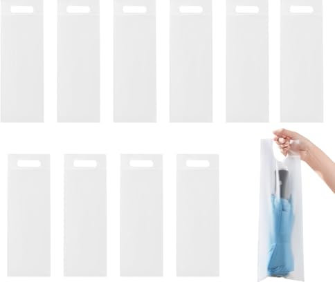 Sac parapluie translucide, étui translucide avec dragonne, sac de transport épais et pliable pour petits parapluies pliants, A, Refer to description