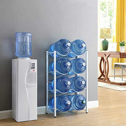 Estante de Almacenamiento de Cubo, Soporte para Jarra de Agua, Soporte para Jarra enfriadora de Agua de 5 galones para dispensador de Agua, Estante de Almacenamiento para Jarra de Agua de 3/