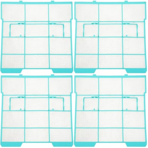 Artibetter 4 Piezas Filtro De Aire Acondicionado Cubierta De Ca De Plástico Accesorios Filtro De Aire De Plástico Accesorios para Interior De Ventilación El Plastico Sky-Blue 28 X 27.5 X 2 Cm