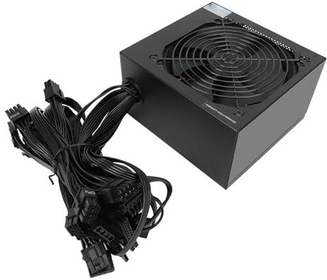 Fuente de Alimentación de 700W, Plataforma de Doble Núcleo para el Vista 10, Potencia Continua con Ventilador de 120 Mm, Admite Líneas de Retroceso y Caja de Escritorio