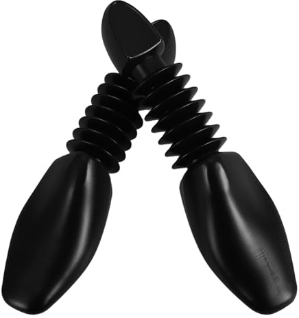 Hohopeti Embauchoirs à Ressort Pour Chaussures Homme, Support Plastique Réglable, Maintien Forme Solide, Noir, Usage Commercial Et Domestique, Lot