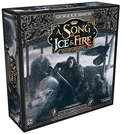 CMON, A Song of Ice & Fire – Die Nachtwache, Starterset, Tabletop, 2 Spieler, Ab 14+ Jahren, 45+ Minuten, Deutsch, Mehrsprachig, Mehrfarbig, Bunt