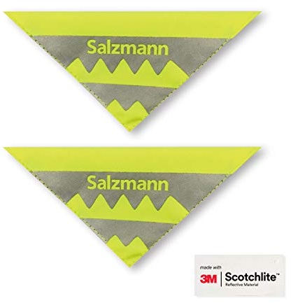 Salzmann Safety Reflectors for Prams and Bicycles | Highly Reflective Made with 3M Scotchlite | Pack of 2