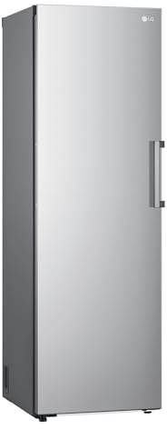 LG GLT51PZGSZ - Frigorífico No Frost, de 186 cm y 413 L, Frigorífico con Función DoorCooling, Compresor Smart Inverter y App, Diseño Minimalista, Color Inox Antihuellas