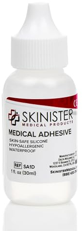 Skinister Prosthetic Medical Adhesive | Ostomy, Mastectomy, SFX (1oz)
