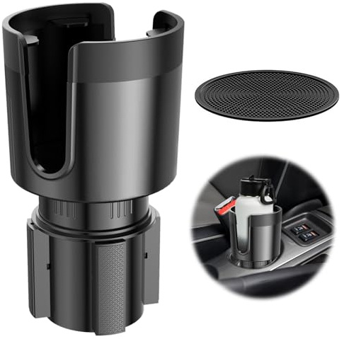 Porte-gobelet de voiture avec fond réglable et support supérieur pour boissons, universel, réglable, porte-bouteille de voiture