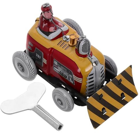 ifundom Vintage Schneepflug Spielzeug Mit Aufziehmechanik Kreatives Fotografie-requisit Originelles Für Jungen Und Mädchen Für Zuhause