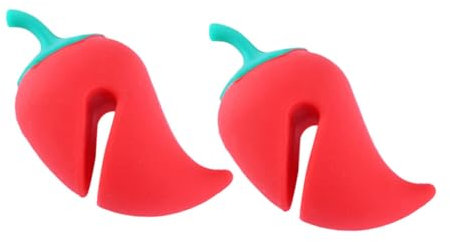 BEBEMOKO 2pcs Silicone Saucepan Lid Lifter Boil Over Stopper for Cookware Accessories