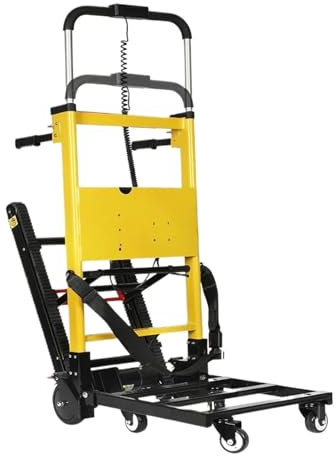 XFYESL Car End Pipes Electric Stair Climbing Hand Trucks Dolly Cart For Moving 441lb Capacity Heavy Duty Folding Stair Climber Car home Hand Truck
