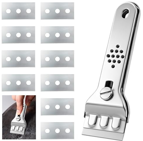 Oven & Hob Cleaning Tool with 10Pcs Non-Scratch Scraper