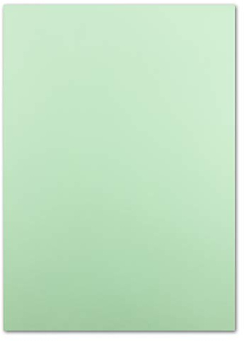 50 DIN A5 Papier-bögen Planobogen - Mintgrün - 240 g/m² - 14,8 x 21 cm - Bastelbogen Ton-Papier Fotokarton Bastel-Papier Ton-Karton - FarbenFroh