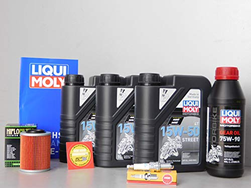MotorFunSports Wartungs Set Goes Iron Öl Ölfilter Zündkerze Service Inspektion ATV Quad