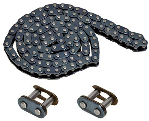 HIAORS T8F Drive Chain 116 Link Heavy Duty Compatible with 43cc 47cc 49cc 50cc 2-Stoke SSR SX50 Coolster ATV SYX Moto Holeshot X-Pro Mini Chopper Pocket Bike ATV Quad 4 Wheeler Scooter Minimoto Parts