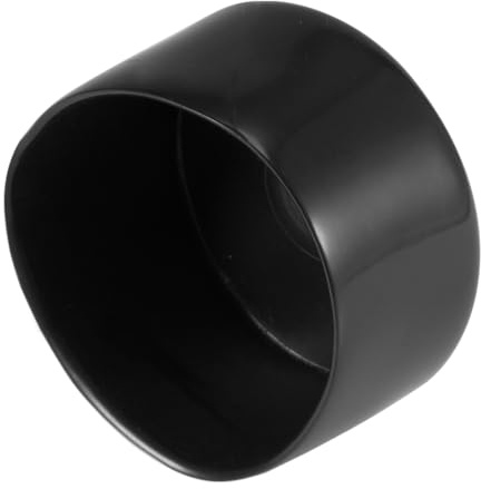 sourcing map Gummi Endkappen 55mm ID Schwarz 4 Stück | Gummikappen Runde Schutzkappen Gummi Abdeckung Stopfen Möbelgleiter Bolzen Gewindeschutz für Schrauben Rohr Stuhlbeine