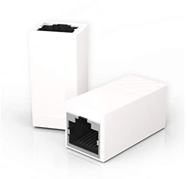 BLKing RJ45 Coupler,Cat7 Cat6 Cat5e 8P8C Ethernet Lan Cable Connector,8P8C Network In-Line Coupler, Female to Female