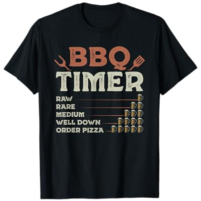 Funny BBQ Grill Chef Grilling Master Barbecue Lover BBQ T-Shirt