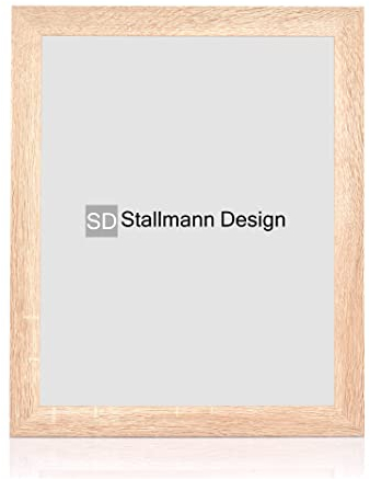 Stallmann Design Bilderrahmen 'Reno' | Größe: 61x91,5cm | Farbe: Sonoma-Eiche | 40 mm starke Rahmen-Breite