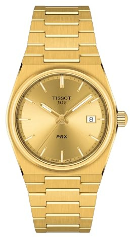 Tissot Women's Watch PRX golden 35 mm T137.210.33.021.00 316L Steel Quartz