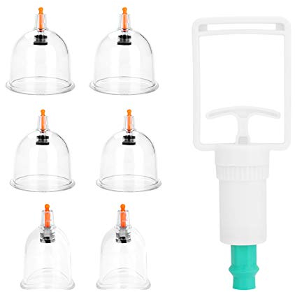 Kit de masaje con ventosas de 6 uds, ventosas de masaje, juegos de ventosas médicas, dispositivo de ventosas corporales al vacío, masaje saludable