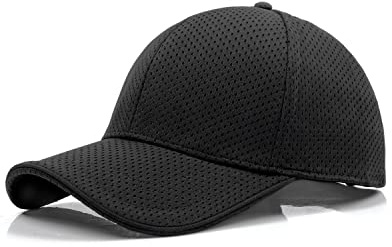 Zylioo XL/XXL Running Sport Kappe Basecap Großen Kopf, Outdoor Mesh Atmungsaktiv Baseballkappe Walking Cappy Baseball Cap
