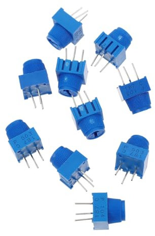 MUSISALY 10stücke Trimmer Potentiometer Assorted Kit Trimmer Potentiometer Kit Widerstände