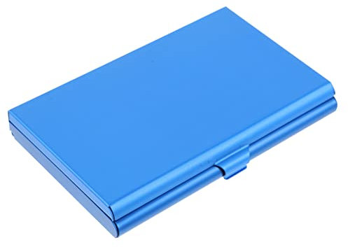 SEWACC Stylischer Visitenkartenhalter Integriertem Spiegel Tragbare Kartenorganisation Für Damen Geeignet Für Kreditkarten Id Und Versicherungskarten