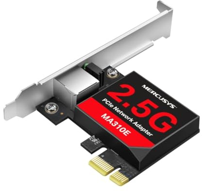 Tarjeta de Red Mercusys MA310E RJ45 2.5GbE