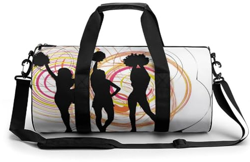 Cheerleading Sport Duffel Bag Sporttasche Reisetasche Handgepäck Tasche Schwimmtasche Weekender Bag 45x23x23cm