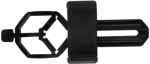 DOITOOL Microscope Mobile Photography Holder Phone Telescope Lens Mount Clip for Cellphone Zoom Microscope Adapter for Outdoor Bird Watching and Travel Accessory