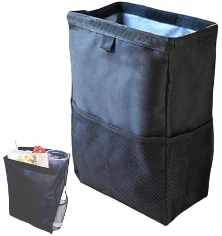 Sacs poubelles de voiture étanches, poubelle étanche, support pliable, accessoire de rangement de véhicule authentique, outil de camping de voyage automobile pratique pour berlines, camions, SUV, véhi