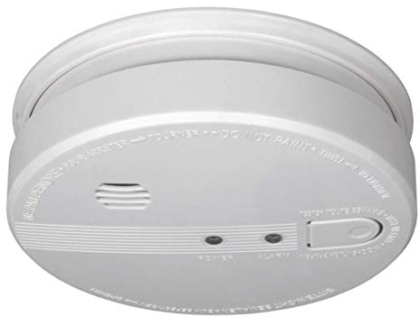 ELRO FS1105P Rivelatore di fumo-230 Volt-collegabile in Rete con Batteria di Back-up 5 Anni, Grigio, 1 pezzo