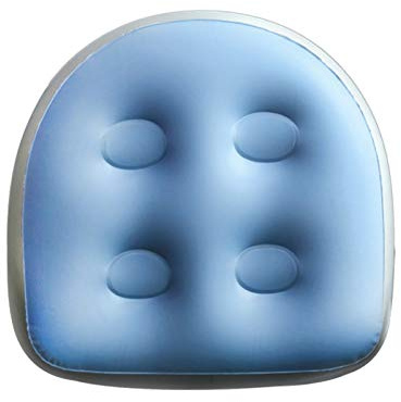 Felenny Inflatable Spa Cushion, Blue, Suction Booster Seat for Hot Tubs & Spas, 0.3mm PVC, Max Load 220.5 lbs