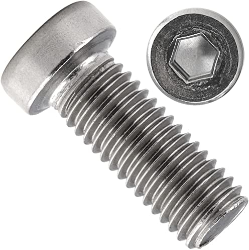 OPIOL QUALITY® Zylinderschrauben mit Innensechskant niedrige Kopf DIN 7984 M5x30 mm aus Edelstahl A2 V2A (5 Stück) Zylinderkopfschrauben Schrauben Zylinderkopf