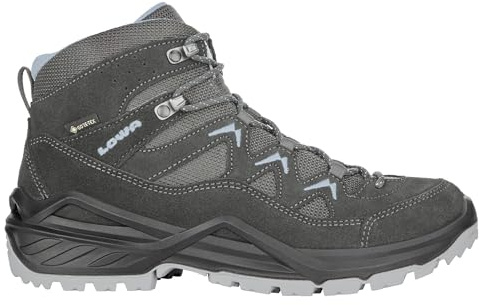 LOWA Stiefel mittel SIRKOS EVO GTX MID Ws [2024] anthrazit/eisblau, 39