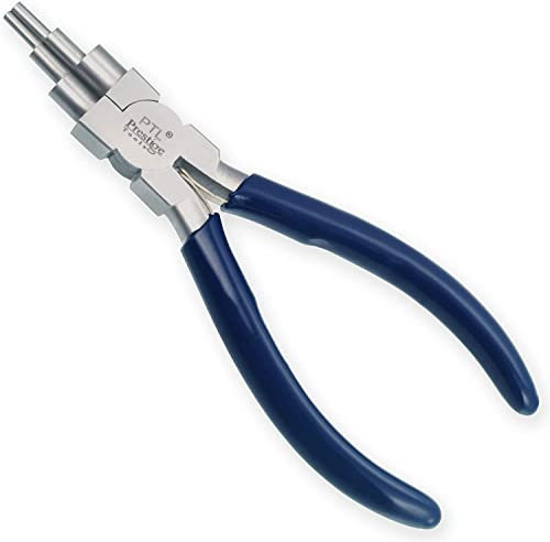 Alicates para doblar alambre, alicates multi tamaño de 2-9 mm, alicates para dar forma a la fianza 6 en 1, herramientas para hacer joyas PTL