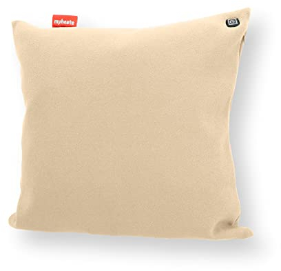 Myheate Heizkissen Kabellos, Wärmekissen Elektrisch mit Akku, USB Wiederaufladbar, Infrarot Technologie, Heizkissen Rücken mit 3 Heizstufen, Original