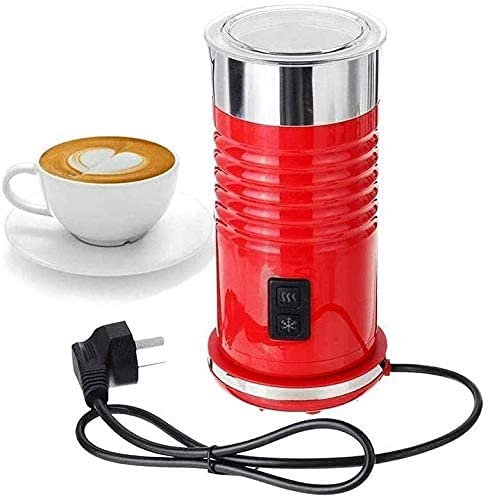 NOOFIE Máquina de espumador de Leche Máquina de espumador de Leche y máquina de Chocolate Caliente Vaporizador automático de Leche fría y Caliente de Acero Inoxidable 1015