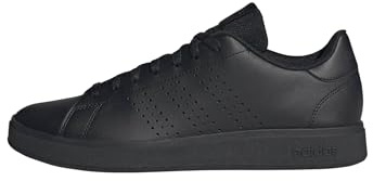 adidas herr Advantage Base 2.0 Shoes, Core Black/Core Black/Grey Six, 45 1/3 EU