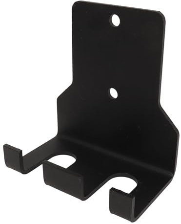 Gancio per Bilanciere Olimpico, Supporto Doppio per Bilanciere per Carichi Pesanti, Supporto Verticale per Bilanciere, Supporto da Parete per Barra da Palestra in Garage