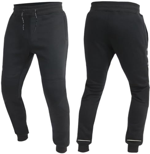 Trilobite Drible Motorrad Jogginghose, schwarz, S | CE-Protektoren