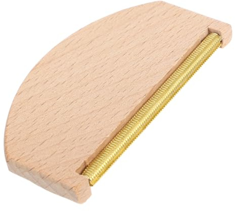 CHILDWEET Máquina Para Hacer Bolitas De Lana Quitapelusas Manual Portátil Para Ropa De Punto Lanas Madera