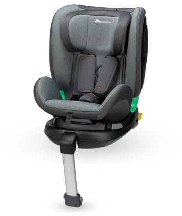 Bebeconfort EvolveFix Plus i-Size, Siege Auto 360, 0-12 Ans, 40-150 cm, Siège Auto ISOFIX, 10 Positions d'Appui-tête, 4 Positions d'Inclinaison, Protection Contre les Chocs Latéraux, Tinted Graphite