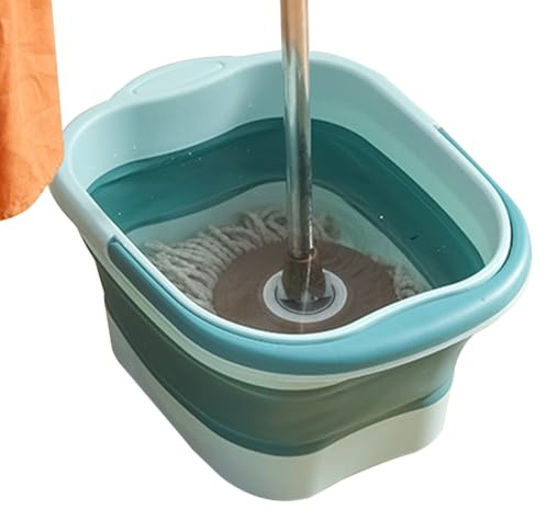 Bañera De Pies Cubo Plegable Con Puntos Relajantes Para