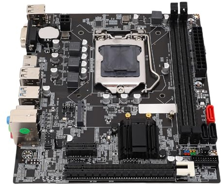 XUMIUZIY B75 COMPUTTA Computer, LGA 1155 Socket 2x8GB DDR3 Board da Gioco con M.2 NVME NGFF ATA3.0 PCI E per Core I3 I5 I7 E3 V2