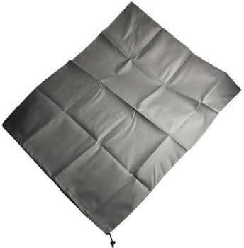 FACAIIO Housse de protection contre le gel et le vent - Tissu non tissé 70 g - Gris - Avec cordon de serrage (1 x 1,5 m)