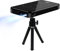 Tonysa Mini proiettore, proiettore Tascabile Smart DLP Portatile 3D 4K HD, 20.000 Ore di videoregistratore per Home Theater Android 6.0, Supporta DC in, HD in, HDMI, USB(EU Plug)