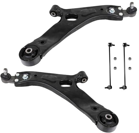 2x Querlenker 2x Koppelstange Vorderachse für Hyundai iX35 LM EL ELH für Kia Sportage SL
