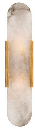 Modern Indoor Wall lamp LED Rust Proof Metal Lamp Body Creative Simple Style Wall Mount Light Fixtures Wall Lighting stone Lampshade Wall Lantern Bedside And Living Room Café
