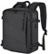 Leyrica Handgepäck Rucksack 45x36x20 für Easyjet, Reiserucksack Tasche Wasserdichter Flugzeug Reisetasche Handkoffer 15,6 Zoll Laptop Rucksack Outdoor Tagesrucksack Schultasche (Grau)