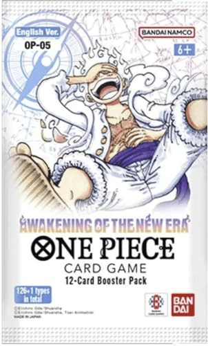 Carta da collezione One Piece OP05 Booster Display EN